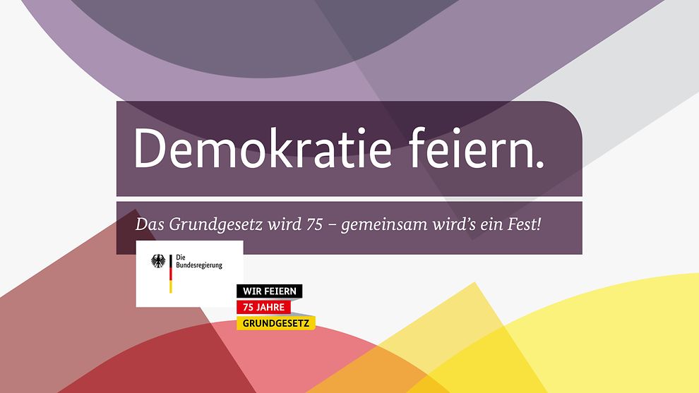75 Jahre Grundgesetz - Demokratiefest Berlin 75 Jahre Grundgesetz - Demokratiefest Berlin