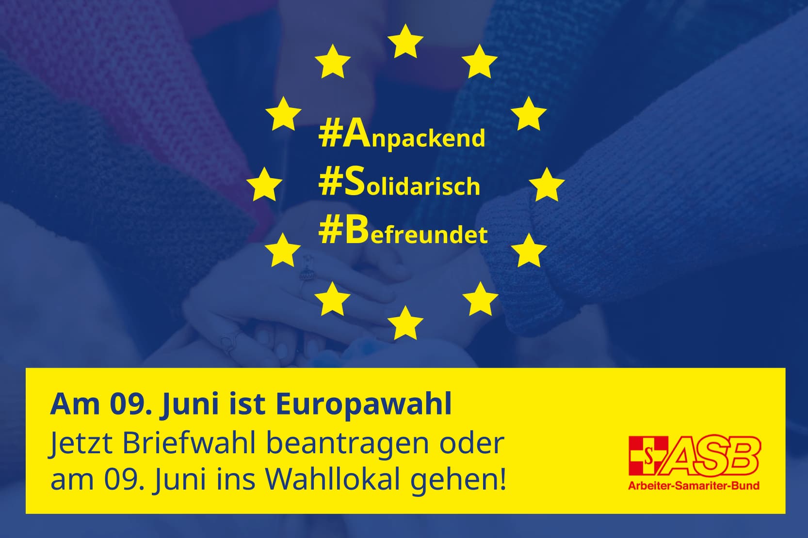 Nutze deine Stimme bei der Europawahl 2024