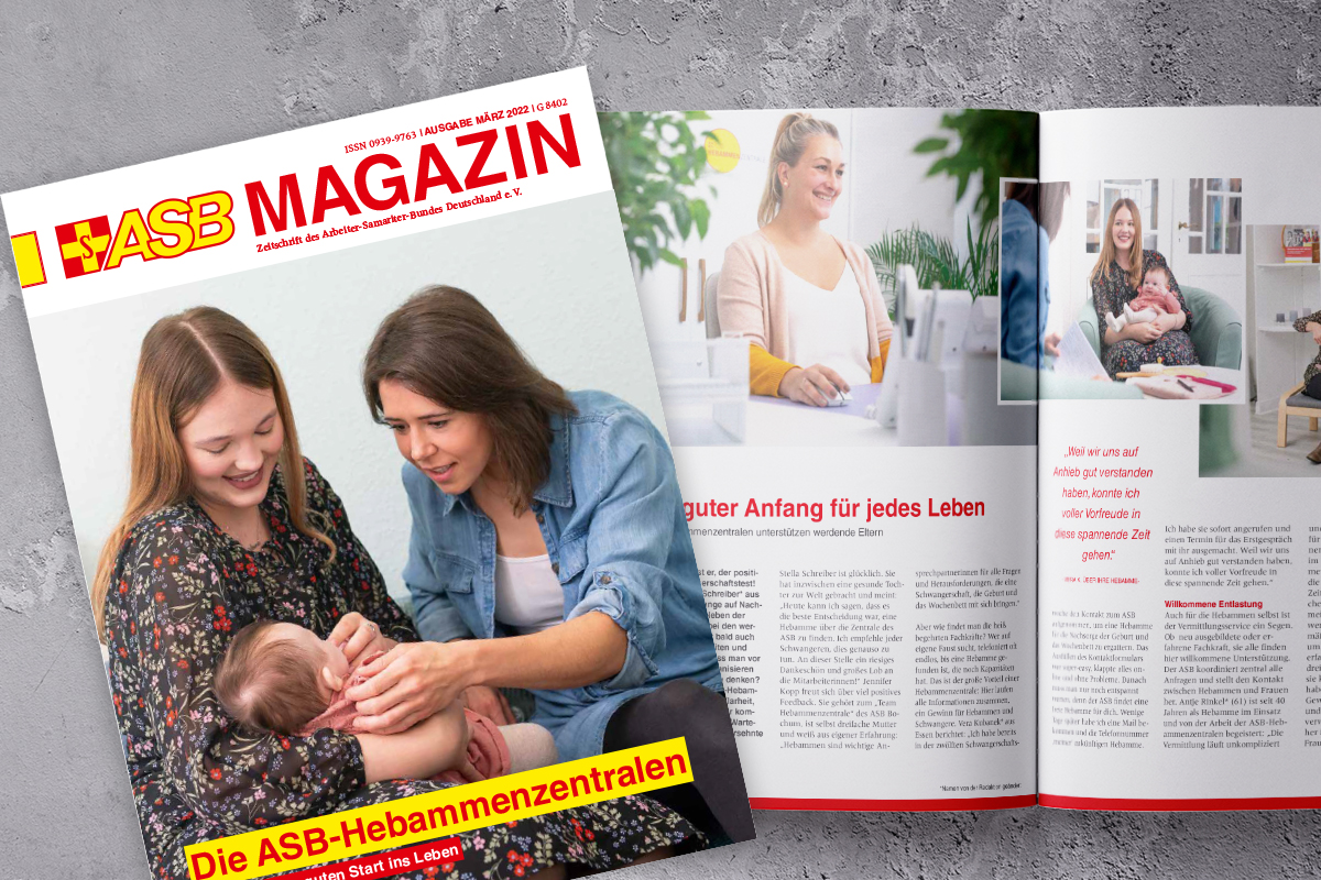 Das neue ASB-Magazin ist erschienen