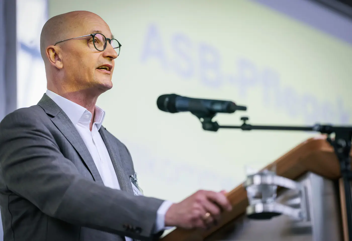 Eröffnung des Pflegekongresses durch Bundesgeschäftsführer Dr. Uwe Martin Fichtmüller
