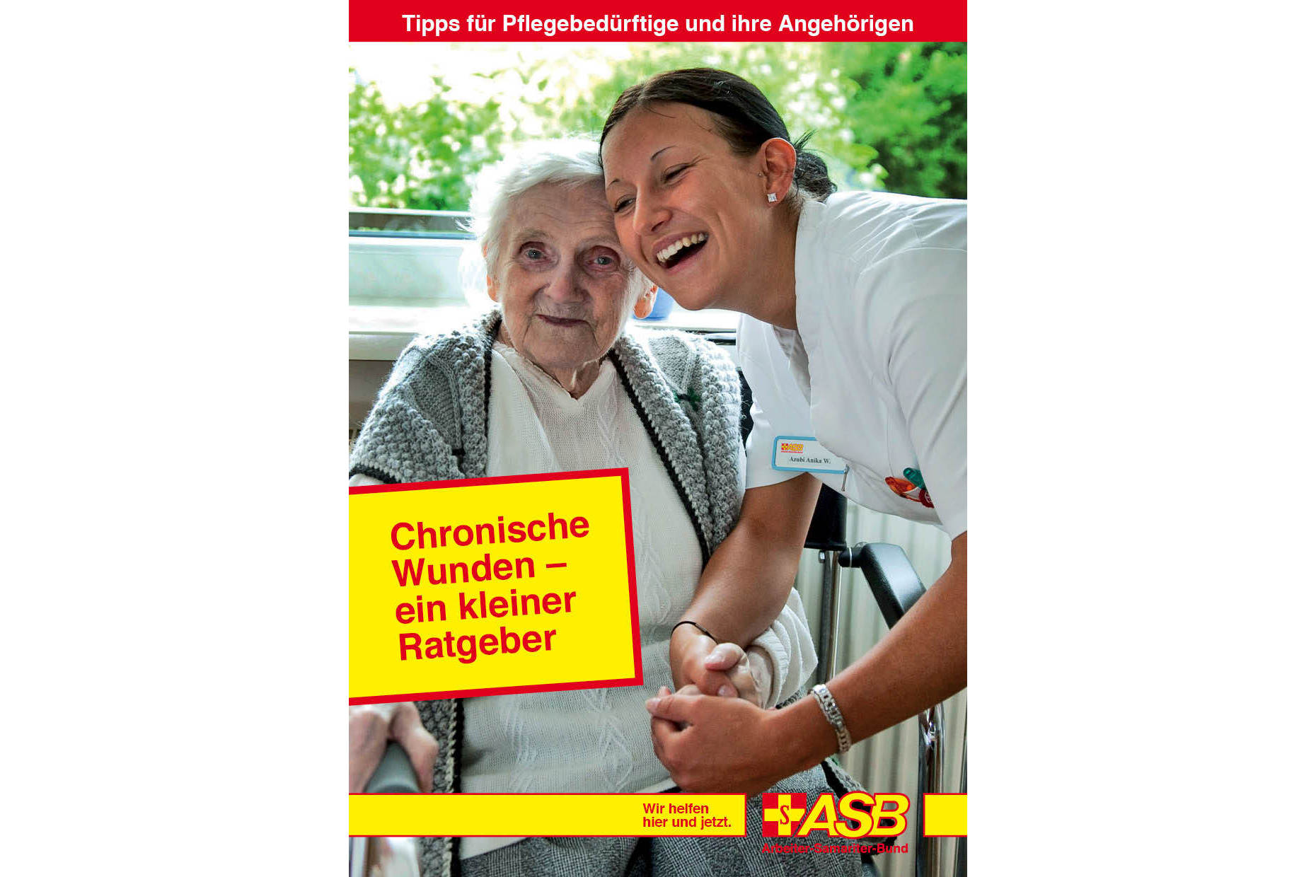 Titel Broschüre Chronische Wunden