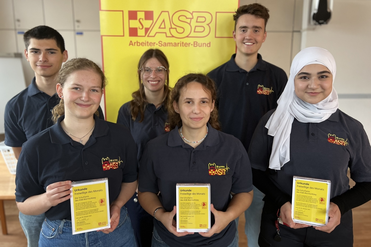 Die Schulsanitäter des ASB Worms/Alzey: Wie Solidarität, Hilfsbereitschaft und Teamgeist an Schulen gelebt werden
