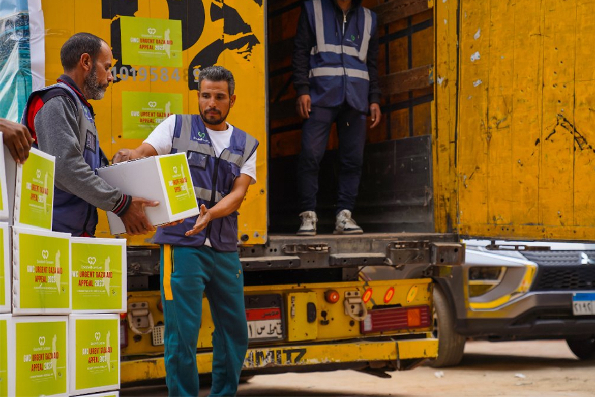 Hilfsorganisationen bündeln Kräfte und leisten lebensnotwendige Unterstützung in Gaza und Ägypten