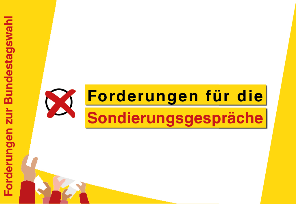 Forderungen des ASB für die Sondierungsgespräche zwischen SPD, Grünen und FDP