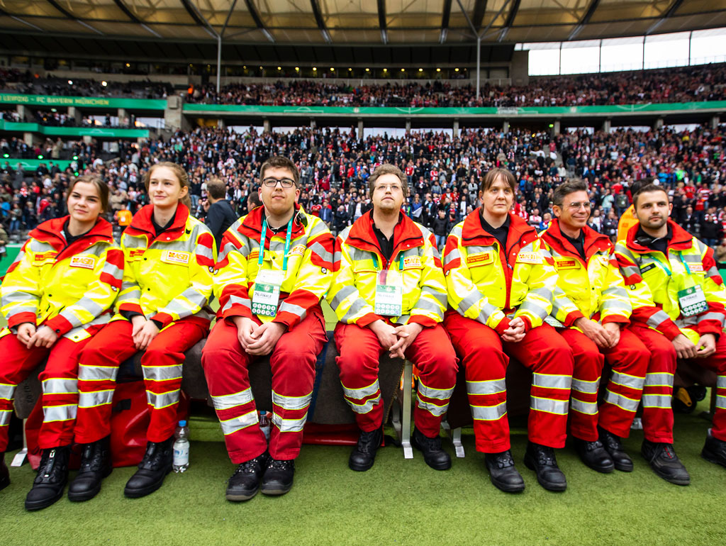 DFB-Pokalfinale: Spitzensanitäter für ein Spitzenspiel
