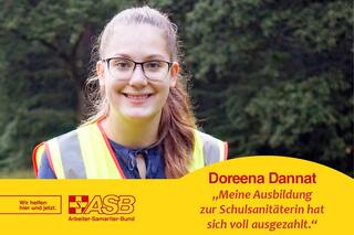 Doreena Dannat - Freiwillige des Monats September 2019