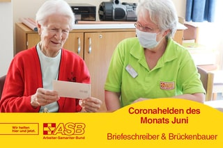 Briefeschreiber & Brückenbauer | Coronahelden des Monats Juni 2020