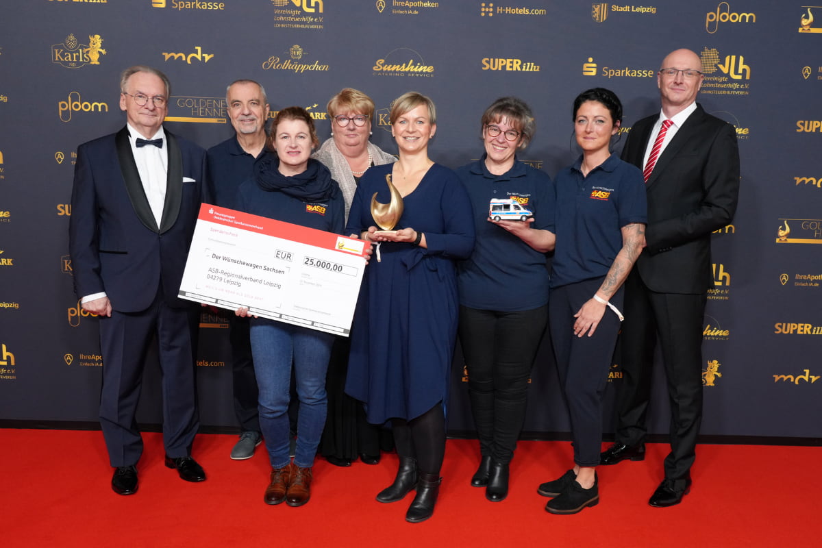 ASB-Wünschewagen als „Charity“-Projekt ausgezeichnet