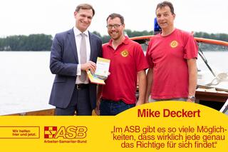 Mike Deckert - Freiwilliger des Monats August 2019