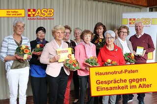 Hausnotrufpaten - Freiwillige des Monats November 2018