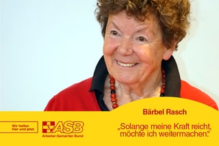 Bärbel Rasch - Freiwillige des Monats Januar 2020