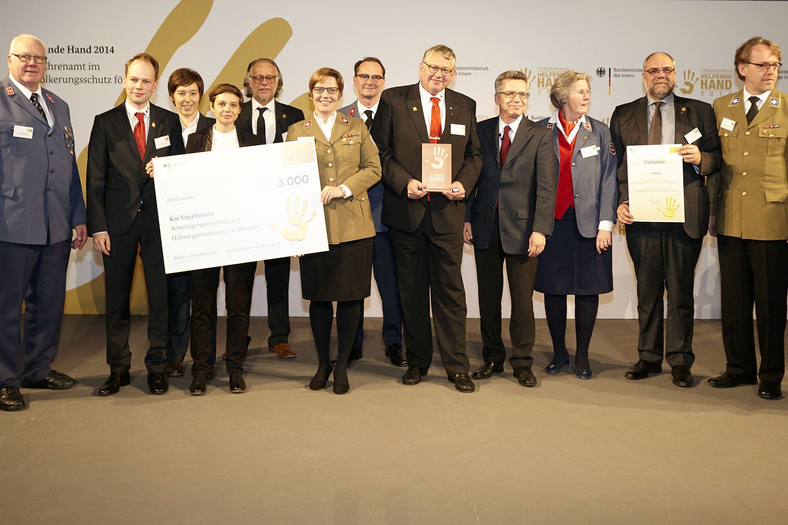 Kooperation des ASB Münster auf dem 3. Platz 