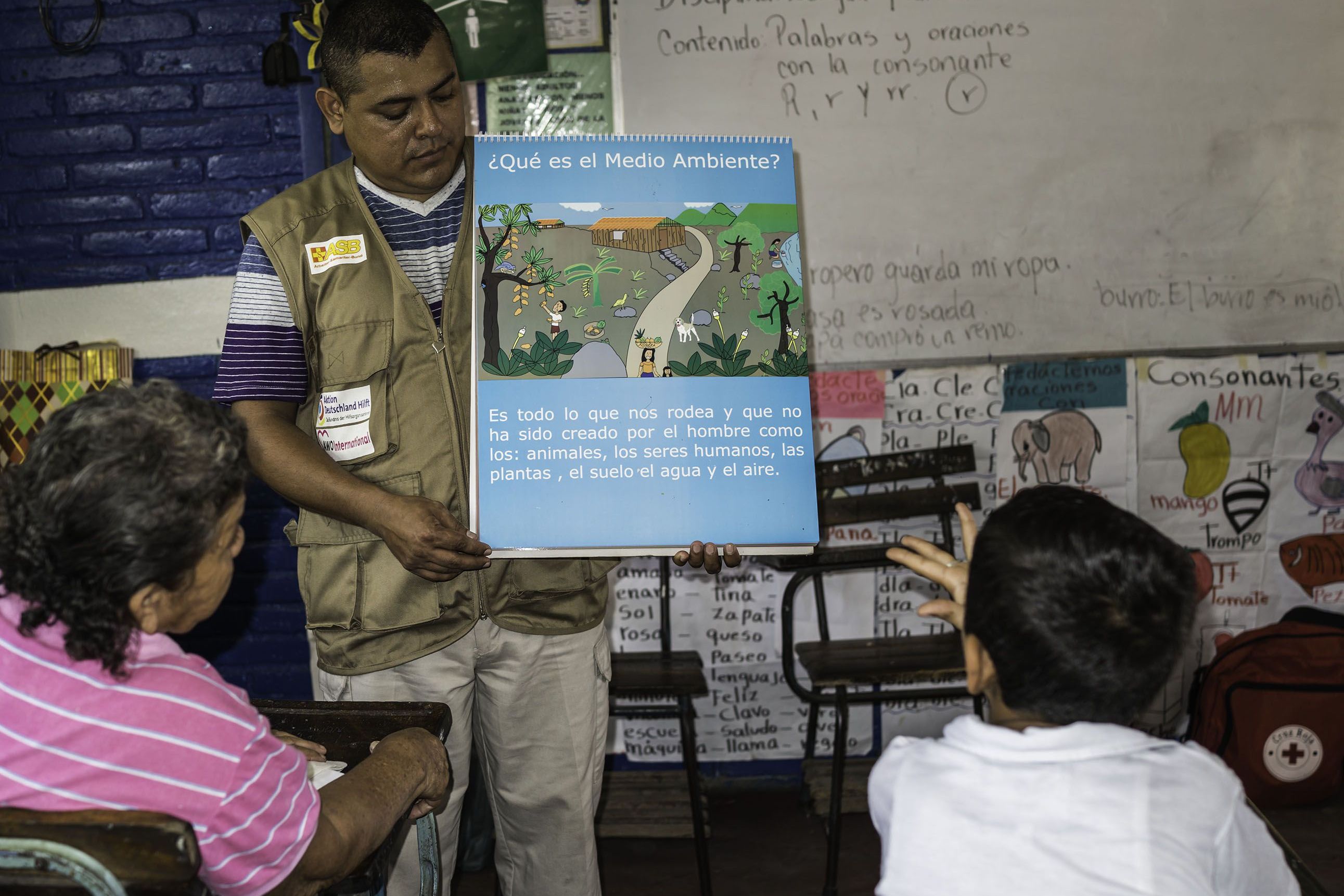 Katastrophenvorsorgeunterricht in Nicaragua