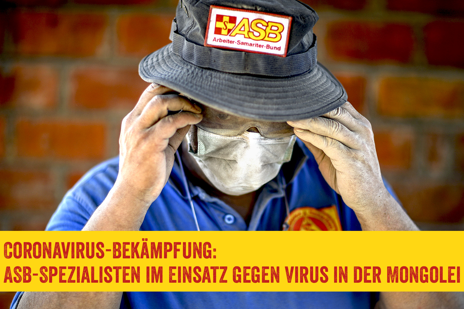 Coronavirus-Bekämpfung: ASB-Spezialteam reist in die Mongolei