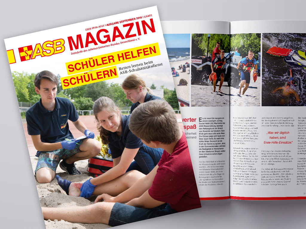 Das neue ASB-Magazin ist erschienen