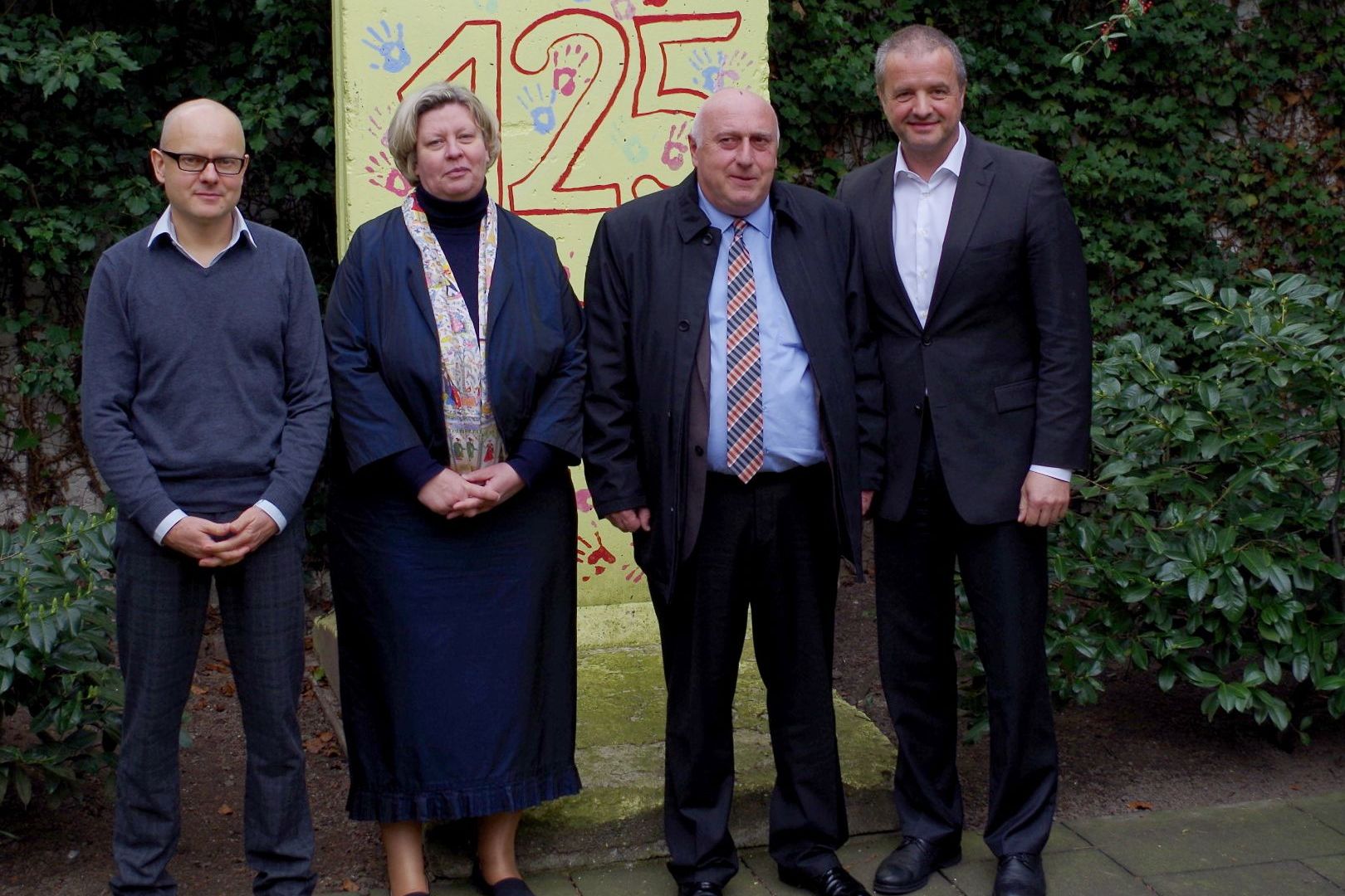 Treffen mit georgischem Minister