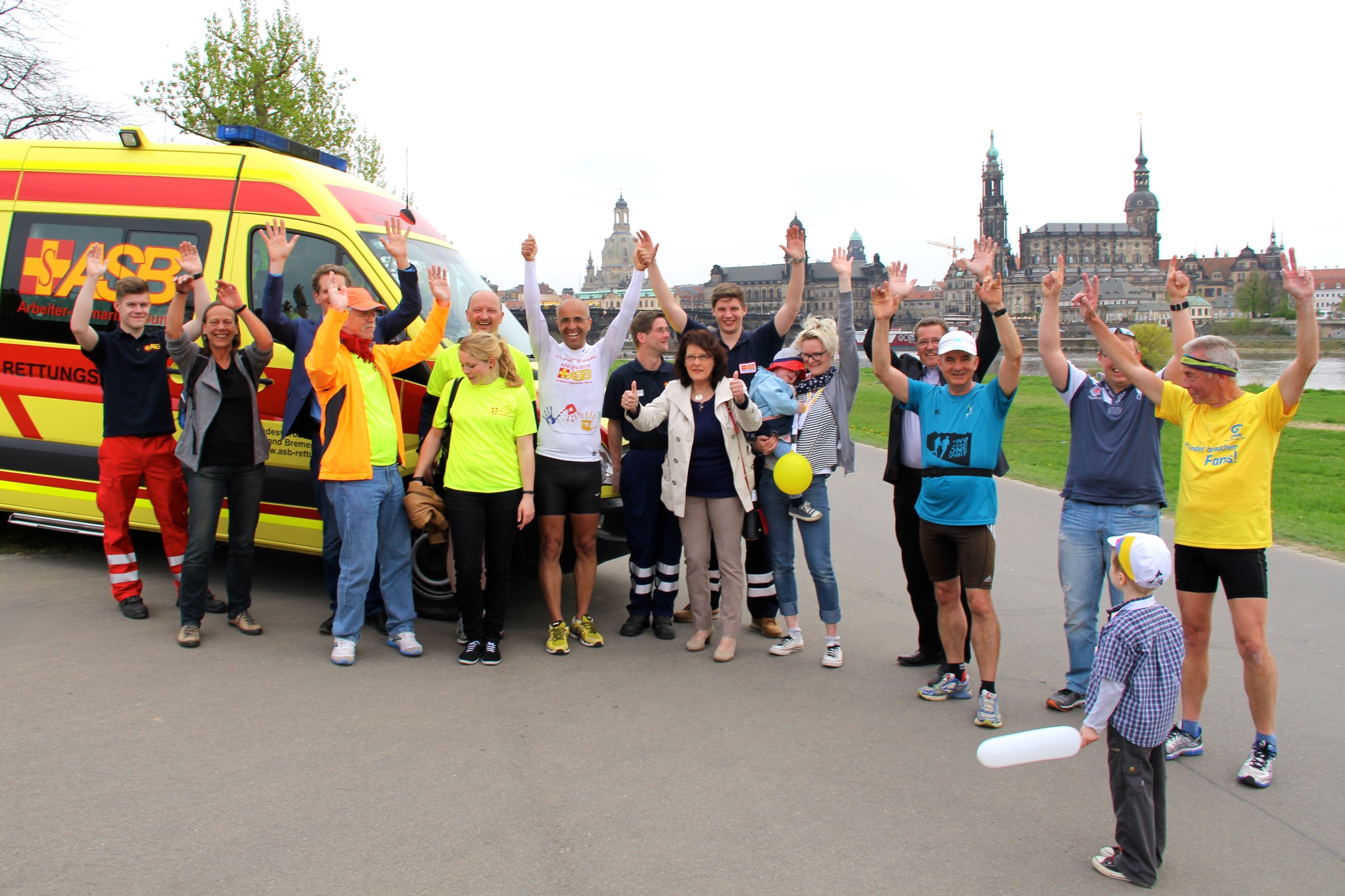 
                                Dresden: ASB-Lauf setzt Zeichen für Toleranz und Zuwanderung