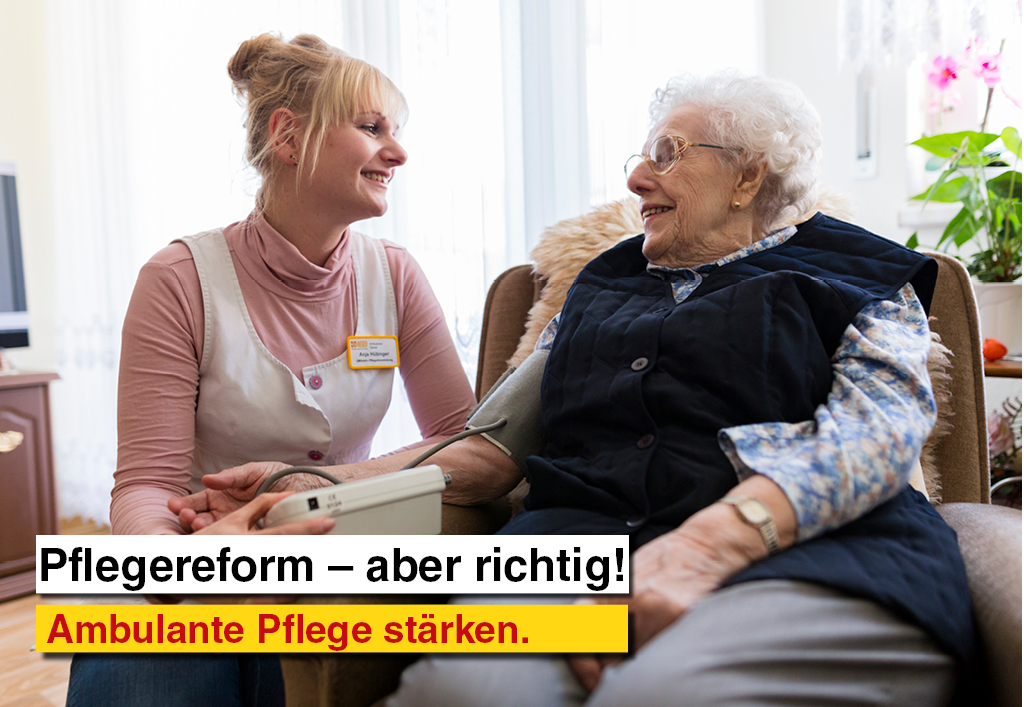 Pflegereform – aber richtig!