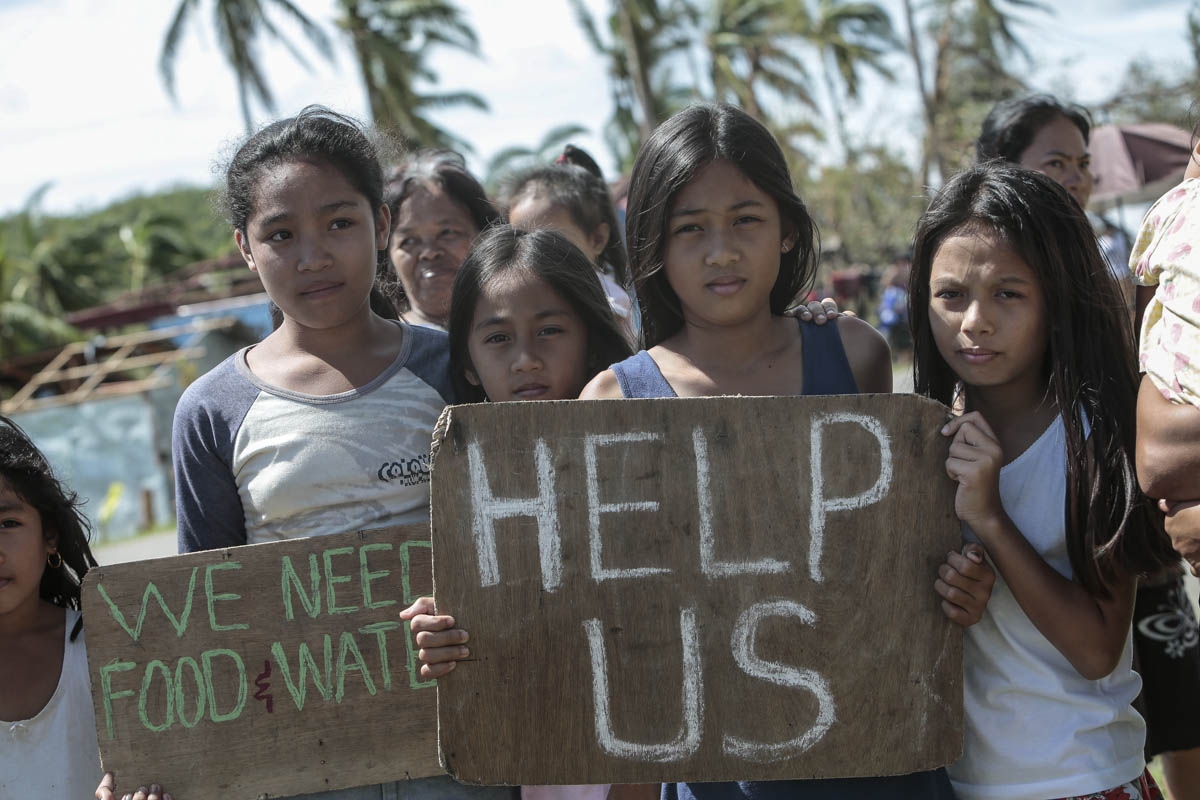 Auslandshilfe, humanitäre HIlfe, Philippinen