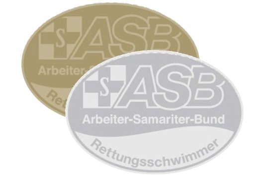 
                                ASB-Rettungsschwimmabzeichen nun auch als Ehrenzeichen