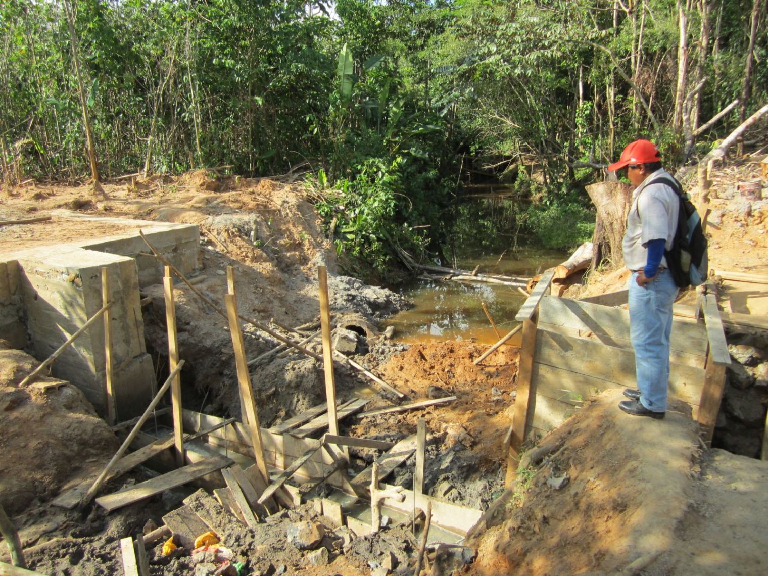 Nicaragua: Baumaßnahme zur inklusiven Katastrophenprävention