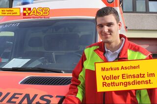 Markus Ascherl - Freiwilliger des Monats Juli 2017
