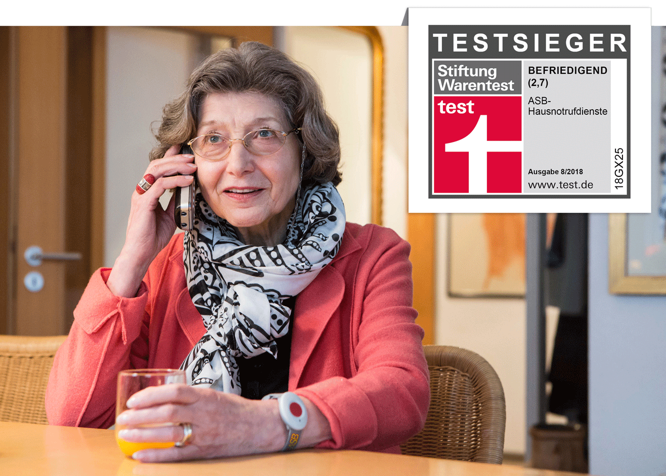 ASB Hausnotrufdienste Testsieger ASB Hausnotrufdienste Testsieger