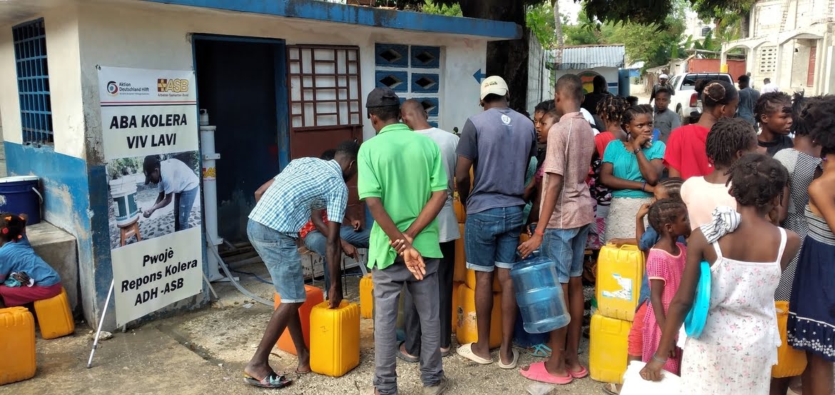 Hilfsmaßnahmen in Haiti gestartet