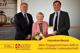 Hannelore Menzel - Freiwillige des Monats Dezember 2019