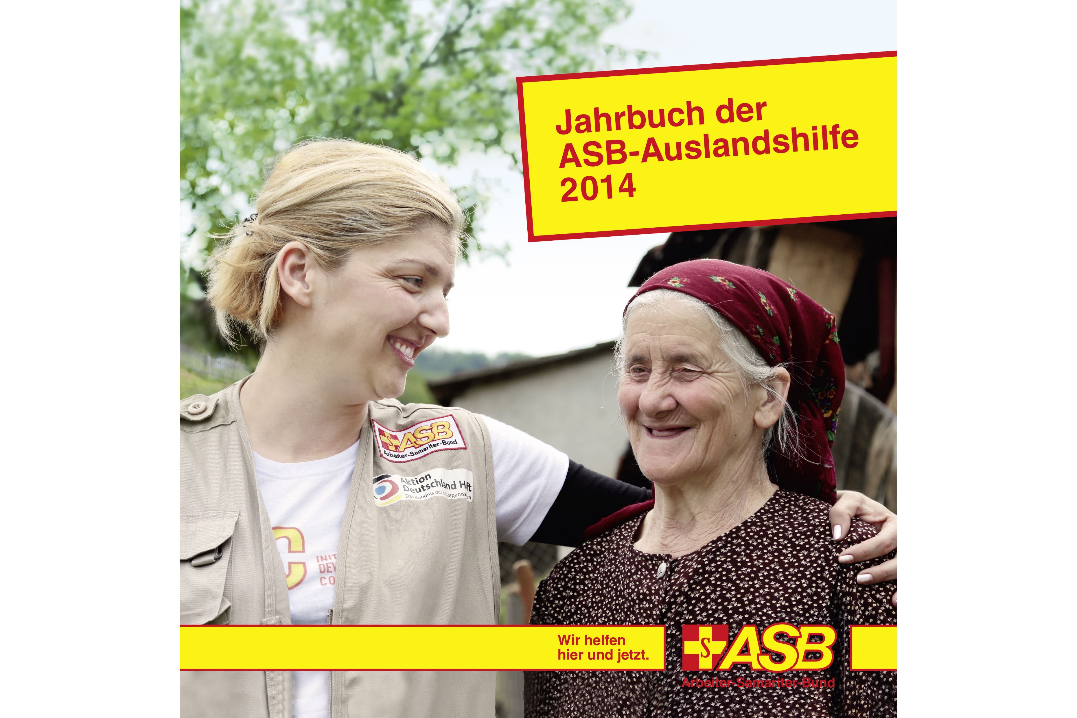 Titelbild Auslandshilfe-Jahrbuch 2014