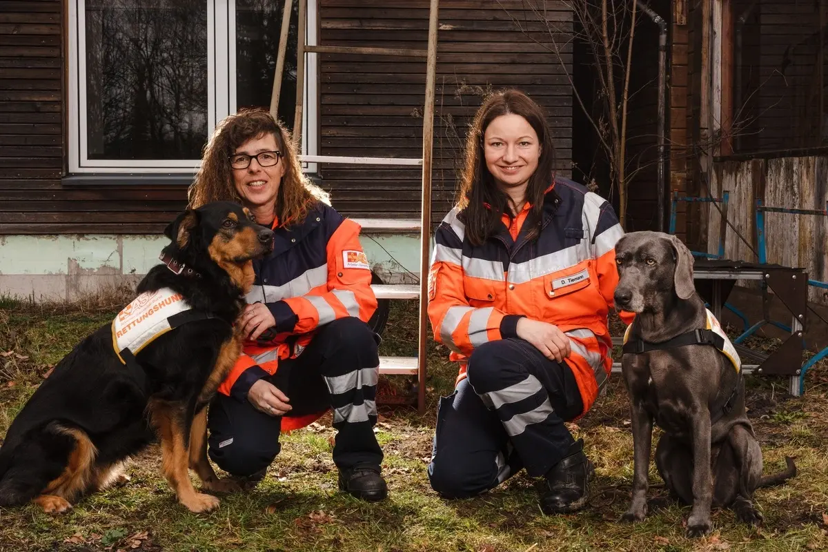 Immer im Einsatz für Vermisste – die ASB-Rettungshundestaffel Ostwestfalen-Lippe 