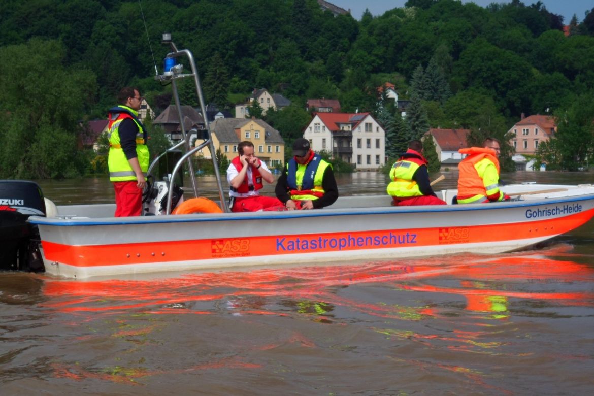 Hochwasser Ostdeutschland und Bayern Juni 2013