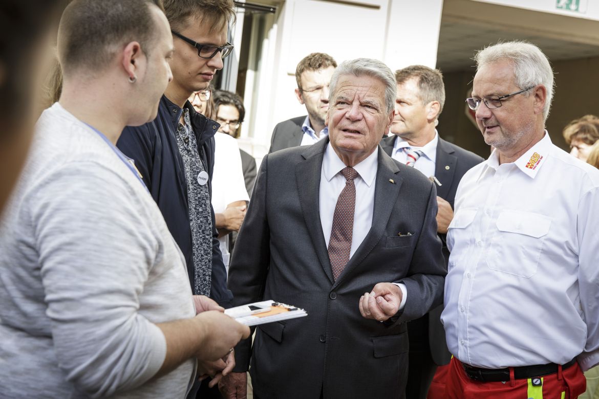 Besuch Gauck Wilmersdorf