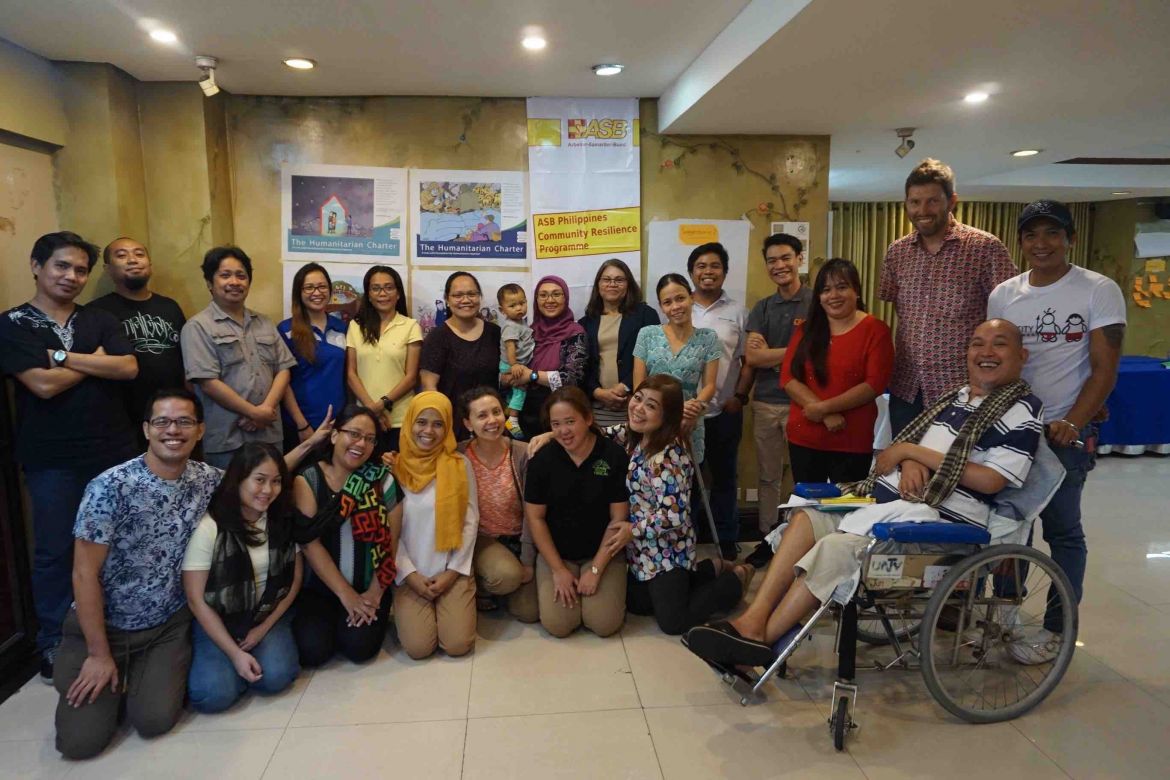 Training in Humanitärer Hilfe und inklusiver Katastrophenvorsorge in Manila, Philippinen
