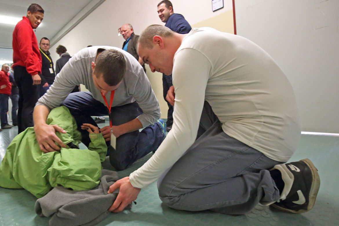 Spielszene beim Seminar Wetterfest in Neubrandenburg