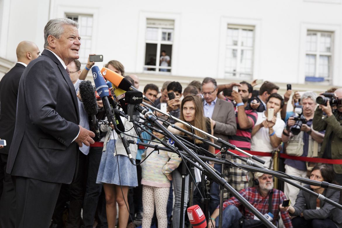 Gauck-Besuch Wilmersdorf