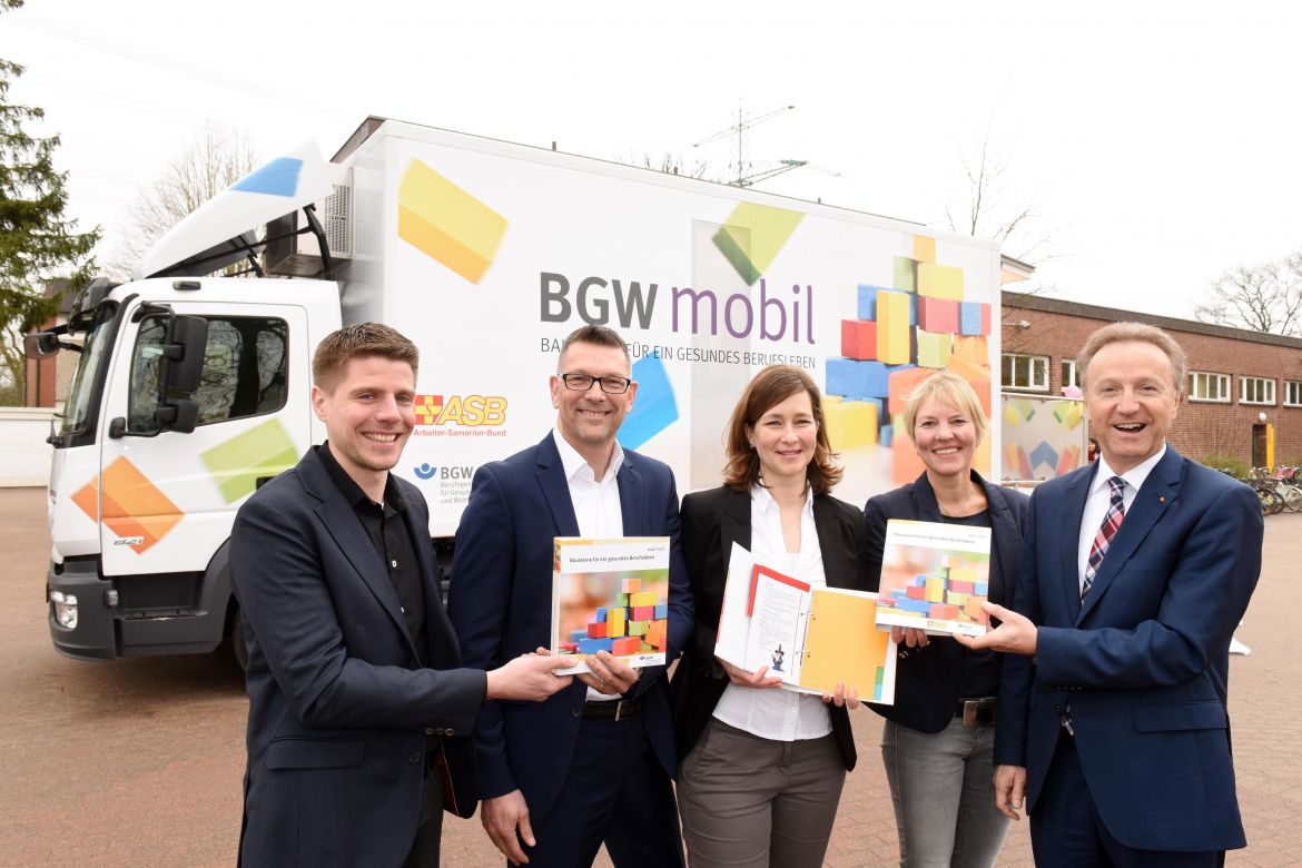 Finale der bundesweiten Beratungstour mit dem BGW mobil