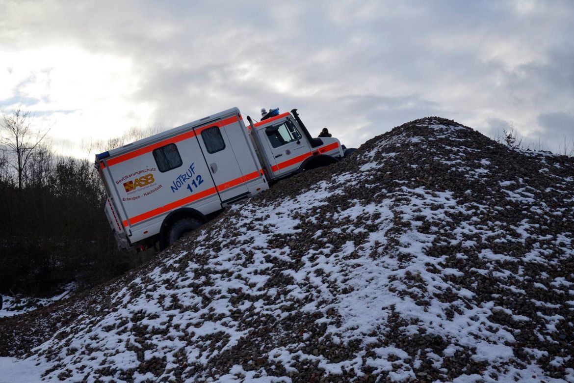 Unimog Einweihung ASB Erlangen