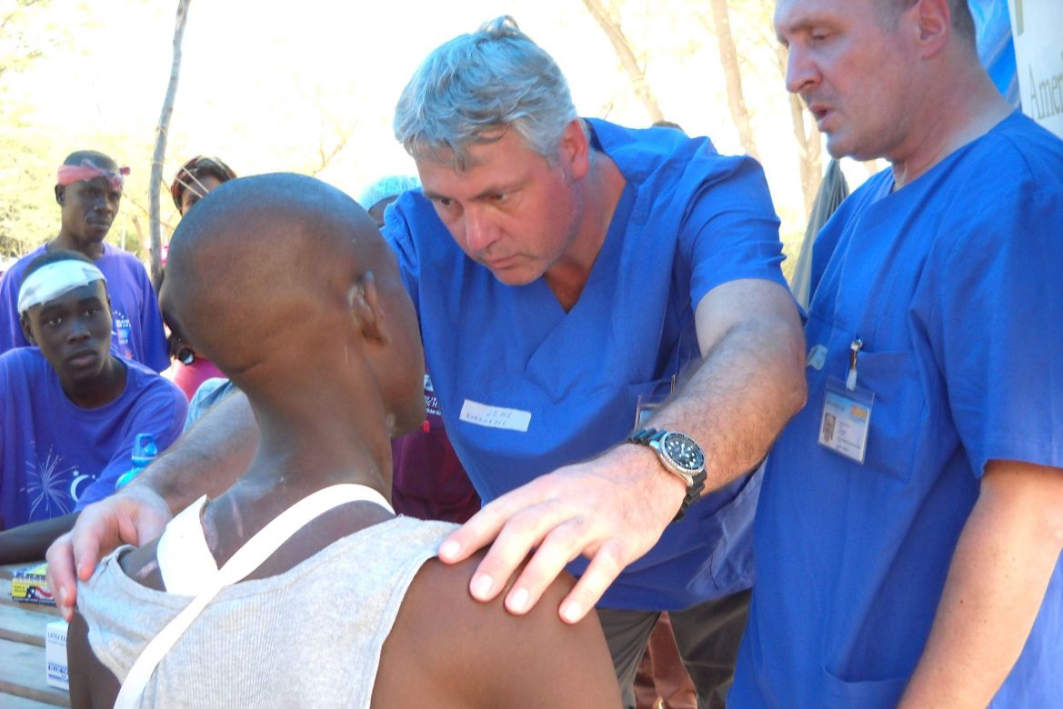 FAST-Team im Einsatz in Fond Parisien in Haiti 2010