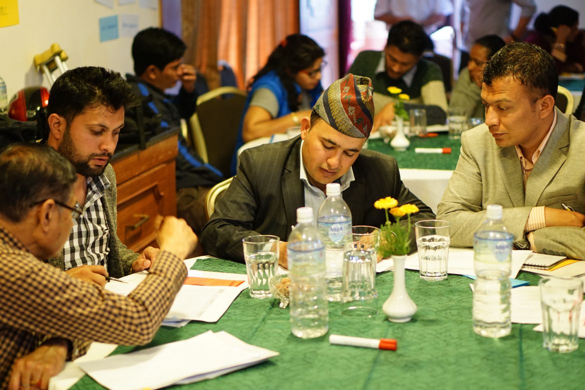 DiDRR-Training in Nepal