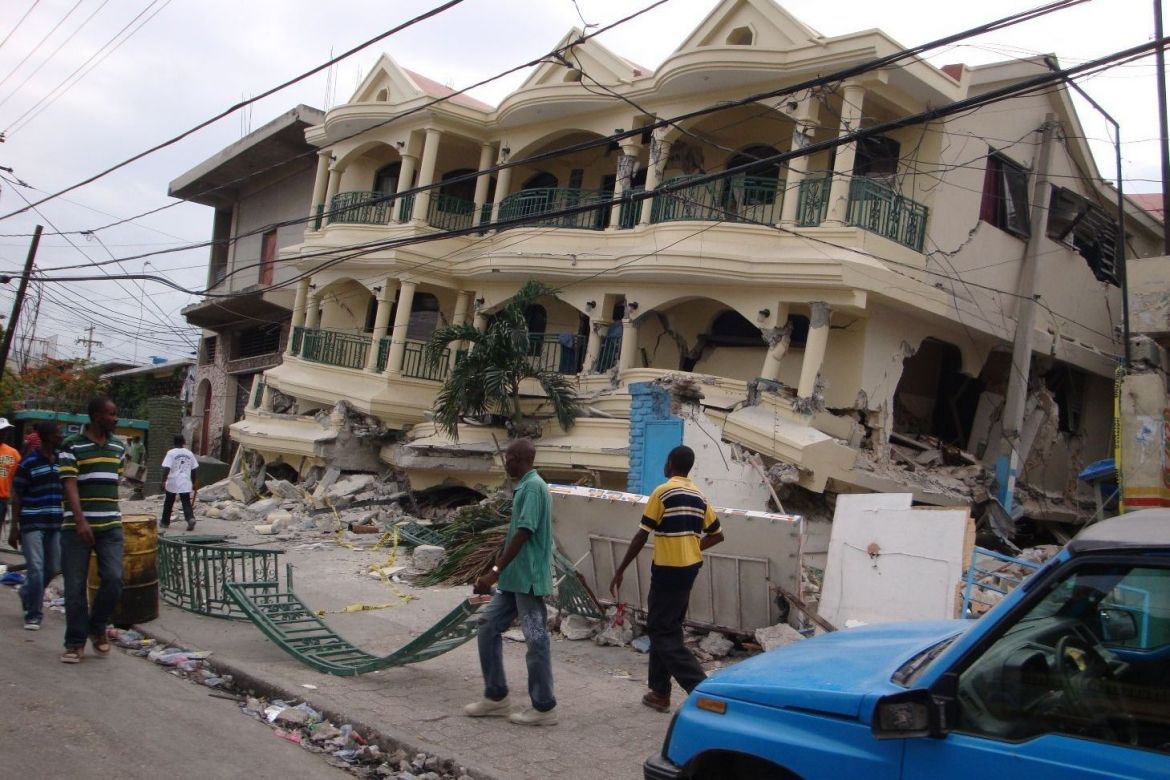 Zerstörung in Port-au-Prince