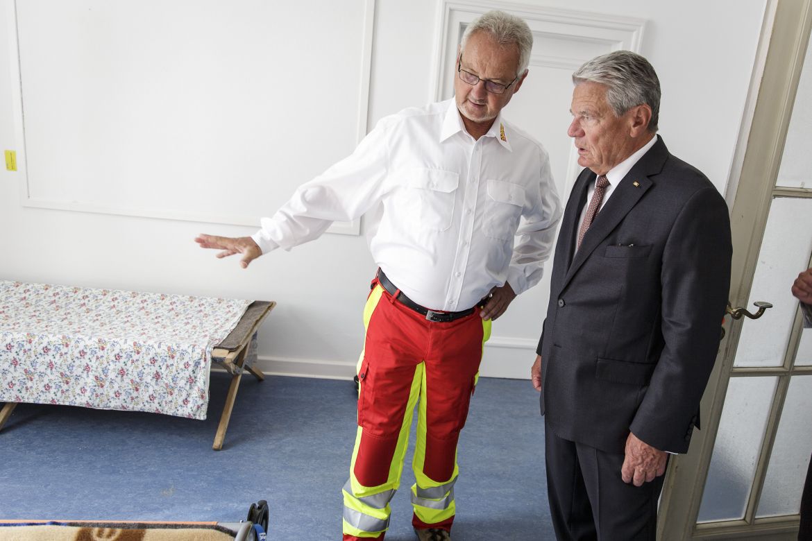 Gauck-Besuch Wilmersdorf