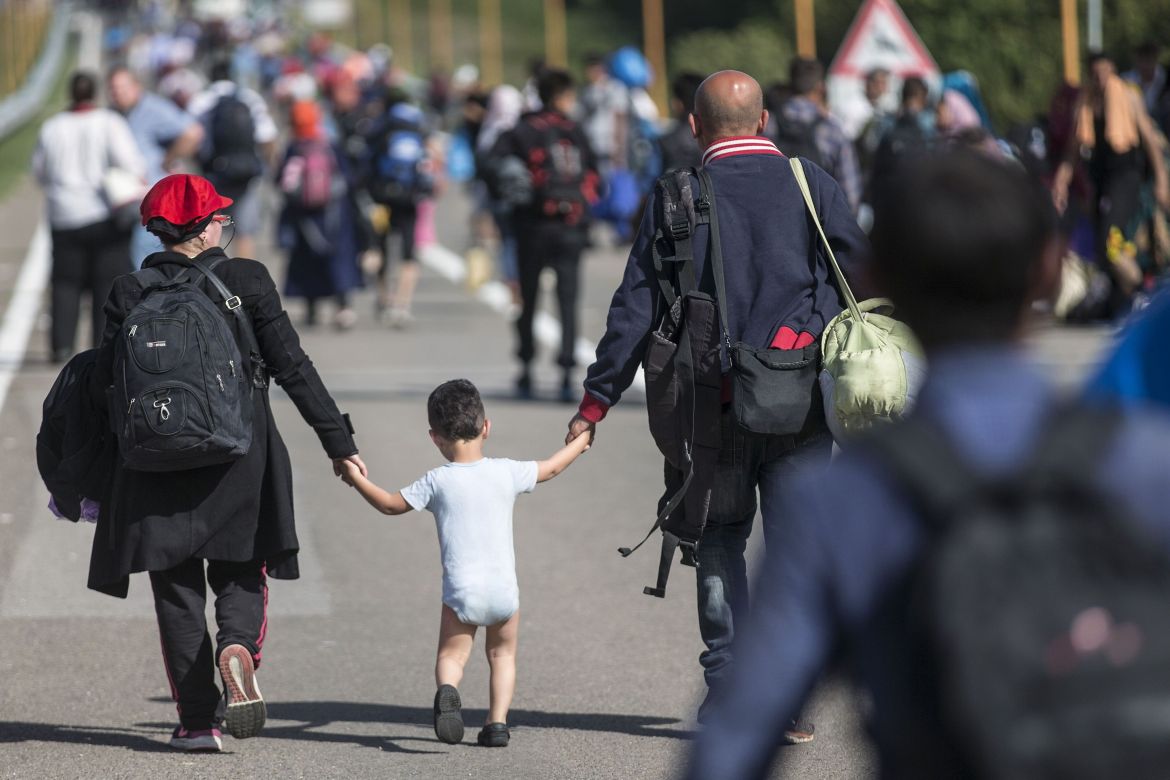 Gestarndet an einer geschlossenen Grenze zu Kroatien