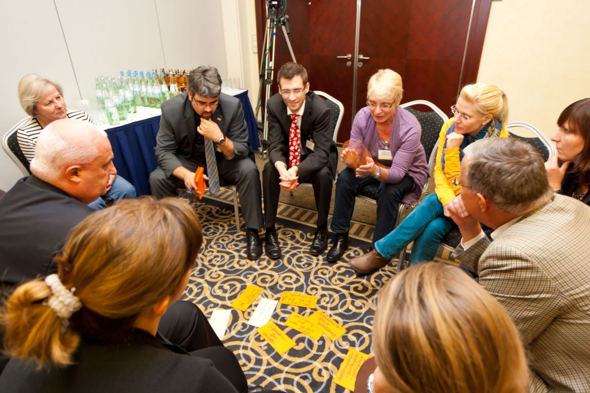 Zukunftskongress-Gruppenarbeit