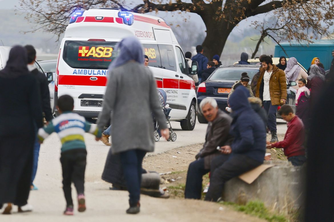 Flüchtlinge in Griechenland - Hilfe des ASB