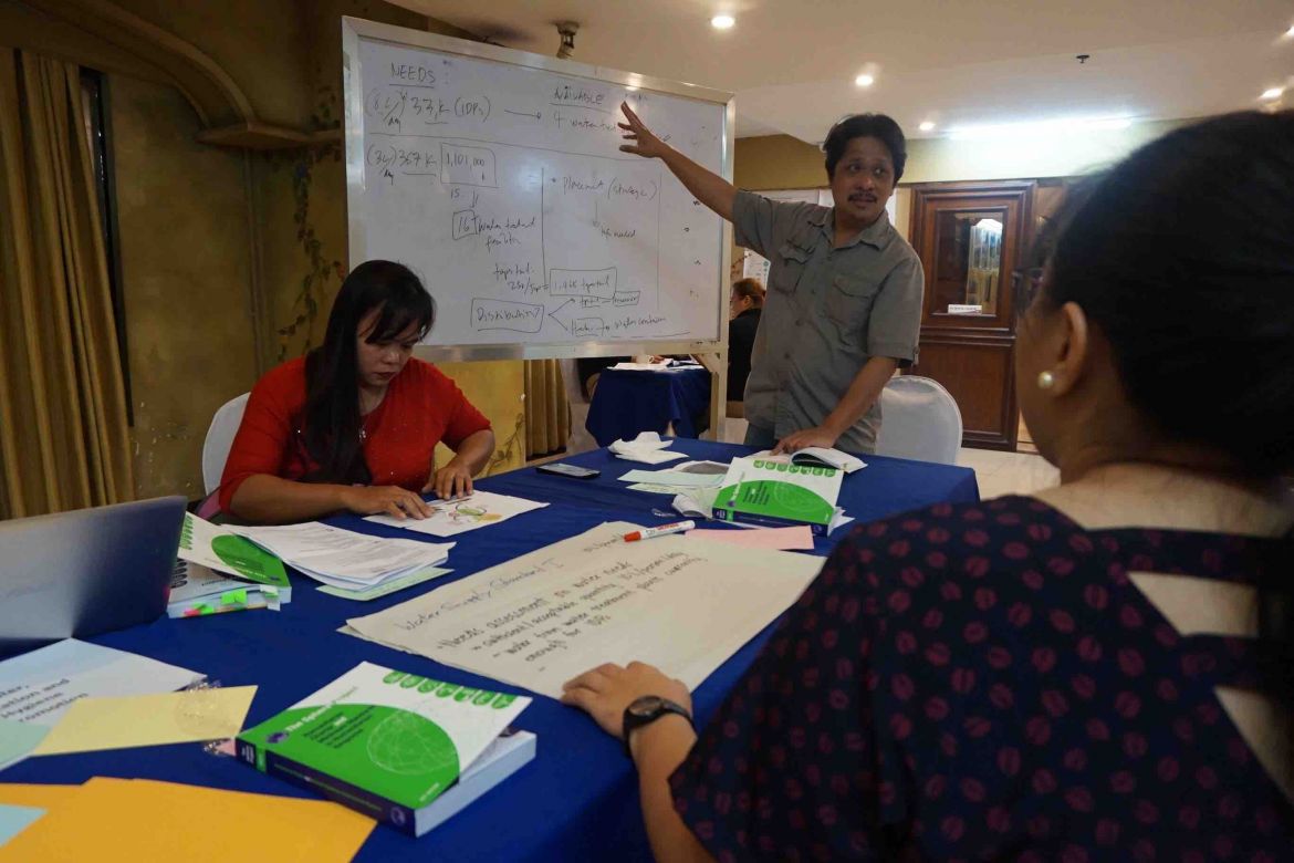 Training auf den Philippinen